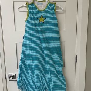 1. Grobag Blue and white stripes (18-36 months) 2.5 Tog